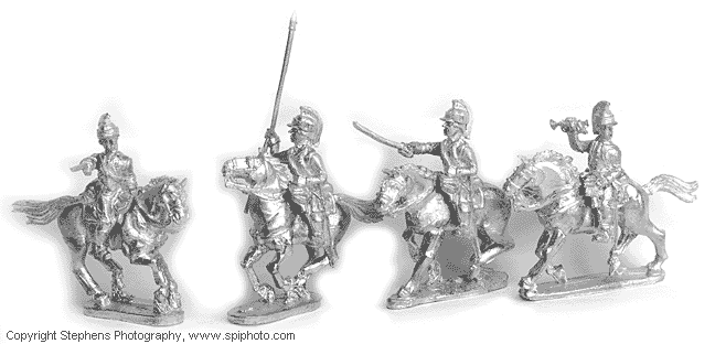 Continental Dragoons with Command