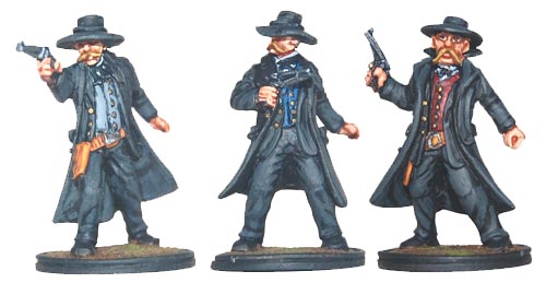 Morgan Earp, Wyatt Earp and Virgil Earp
