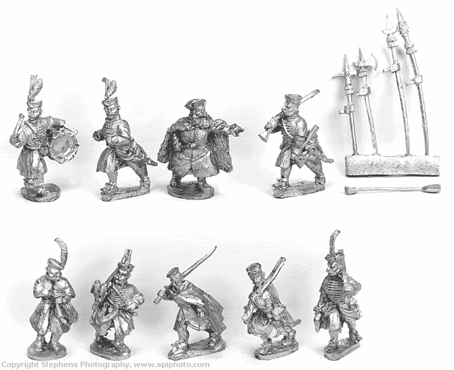 Haiduk Infantry Musketeers with Command
