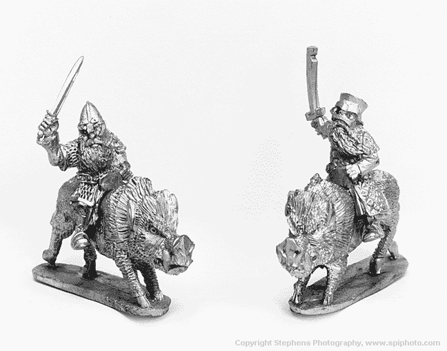 Boar Riders with Swords (2)
