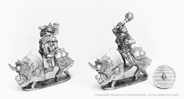 Ex/Hvy Boar Riders with Maces (2)