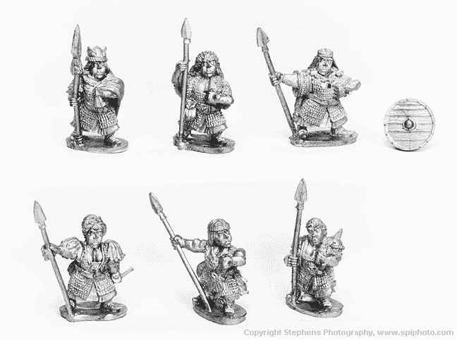 Dwarven Shield Maidens with Spears