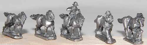 Mounted Hobilars or "Gros Varlets"