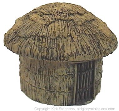 African Grass Hut