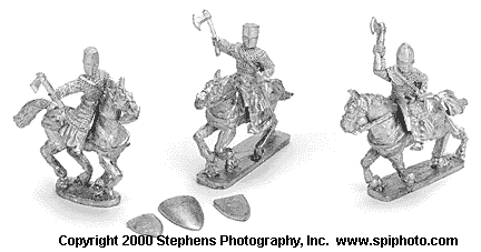 Polis Knights with axes