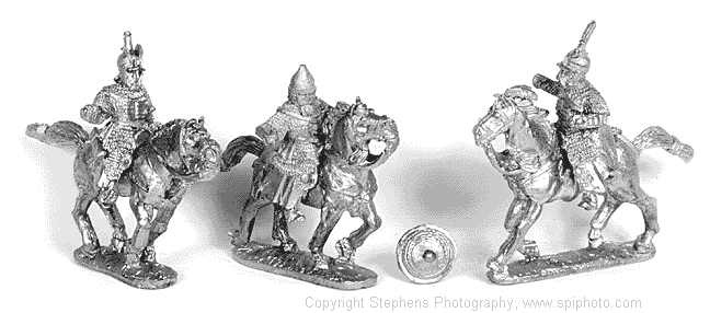 Armored Spahi Unarmoured Horses 16th Century