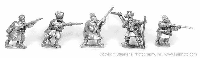 Balkan Frontier Infantry with Command 18th Century