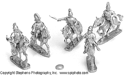 Hill Warriors Cavalry with Command