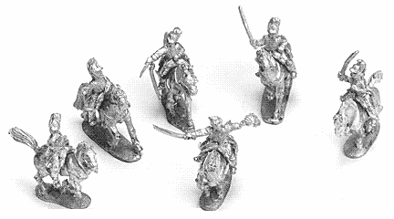 Light Dragoons with Command