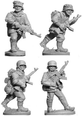 SS Troopers with MP44 Assault Rifles
