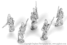 Infantry Advancing with Kit