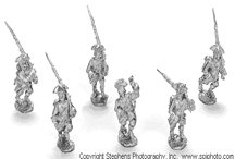 French Line Infantry Marching