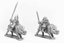 Boar Riders with Spears (2)