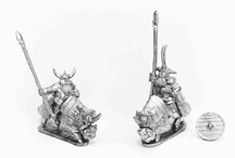 Ex/Hvy Boar Riders with Spears (2)