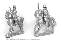German WWI Cavalry with Command