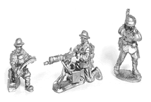 British WWI Vickers Machine Guns and Crew